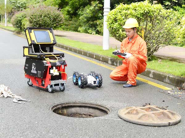 宣化管道机器人检测